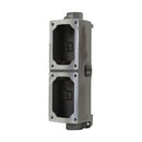 EDSCM32 - Crouse-Hinds Two-Gang Tandem Modular Control Device Body Copper-Free Aluminum with 1 and 1-1/4 Inch Hubs - Essential Electric Supply