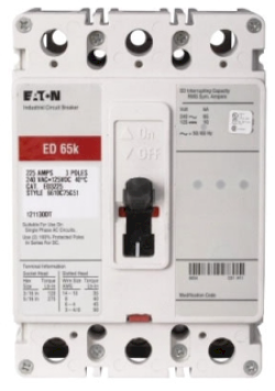 EDS3100BP10 - Eaton/ Cutler Hammer/ Westinghouse Bolt-On 100 Amp 3 Pole Circuit Breaker - Essential Electric Supply