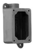 EFDC150NLQ Appleton Electrical Mounting Body 1-Gang Malleable Iron with 1/2-Inch Diameter - Essential Electric Supply