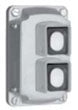 EFKBU2 Appleton Pushbutton Switch Cover 600VAC 10A 2-Circuit 1-Gang Factory-Sealed - Essential Electric Supply