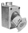 EFS1752023 Appleton Explosionproof Receptacle Assembly 20A 125VAC 3-Pole NEMA 3/3R Copper-Free Aluminum - Essential Electric Supply