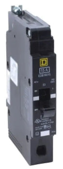 EGB16020 - Square D/ Schneider Electric Bolt-On 20 Amp 1 Pole Circuit Breaker - Essential Electric Supply