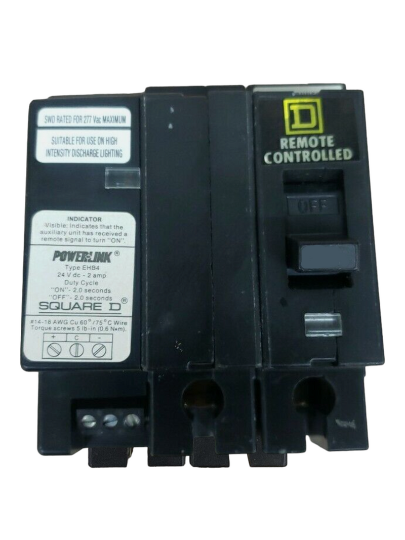 EHB24020PL - Square D Bolt-On 480V 20A 2 pole circuit breaker 14kA@277V - Essential Electric Supply