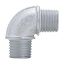 EL295 - Crouse-Hinds 3/4 Inch Male 90 Degree Feraloy Iron Alloy Conduit Elbow - Essential Electric Supply