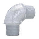 EL295 - Crouse-Hinds 3/4 Inch Male 90 Degree Feraloy Iron Alloy Conduit Elbow - Essential Electric Supply