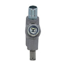 EYD26 - Eaton Crouse-Hinds 3/4" Male/Female Conduit Sealing Fitting with Drain, Vertical Mount, Feraloy Iron Alloy/Ductile Iron - Essential Electric Supply