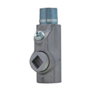 EYS106 - Crouse-Hinds 4 Inch Conduit Sealing Fitting, Male/Female, Feraloy Iron Alloy/Ductile Iron - Essential Electric Supply