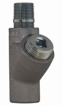 EYS16 - Crouse-Hinds 1/2" Male/Female Vertical Conduit Sealing Fitting, Group B Rated, Ductile Iron, PVC Coated - Essential Electric Supply
