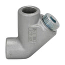 EYS29 - Crouse-Hinds 3/4" Vertical Elbow Conduit Sealing Fitting, Ductile Iron/Feraloy, Hazardous Location, NEC/CEC, Class I/II/III, UL/CSA Certified - Essential Electric Supply