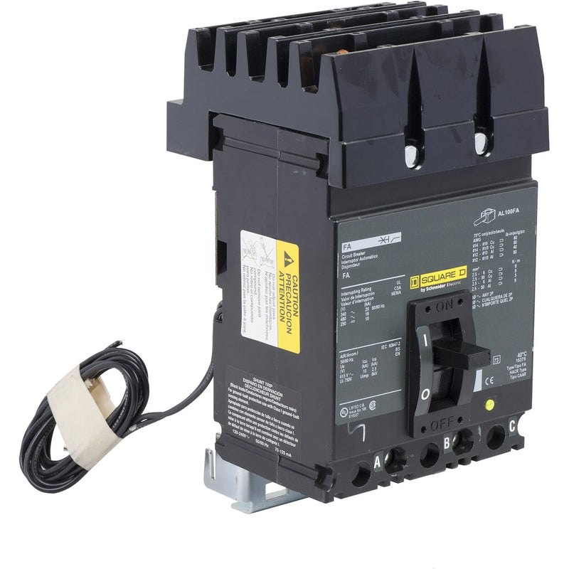 FA34080CBA1021 - Square D I-Line 480V 80A 3 Pole Thermal Magnetic ...