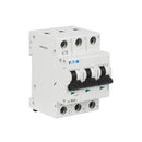FAZ-C0.5/3-NA - Eaton Feed-Thru 480V 0.5A 3 pole circuit breaker 10kA@277/480V - Essential Electric Supply