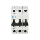 FAZ-B13/3 - Eaton 13 Amp 3 Pole 277/480VAC Thermal Magnetic Circuit Breaker B Curve UL 489 - Essential Electric Supply