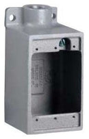 FD2M Killark Device Box Dead End Iron Â¾" DURALOYÂ® 28 cu-in Capacity 1 Gang - Essential Electric Supply