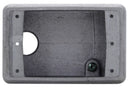 FDA2 Crouse-Hinds Condulet Device Box Deep Single-Gang A-Shape Back Feed 3/4" Hub - Essential Electric Supply