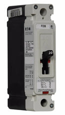 FDB1020 - Eaton Series C Molded Case Circuit Breaker 1P 20A 347VAC 125VDC F-Frame Fixed Thermal Magnetic Trip - Essential Electric Supply