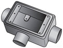 FDCT1100 OZ/Gedney Cast Device Box Outlet Box Malleable 1-Gang 1-Inch Hub - Essential Electric Supply