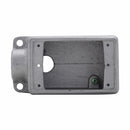 FDLA2 - Crouse-Hinds Single-Gang Deep Feraloy Iron Alloy Device Box 3/4 Inch Hub Back Feed