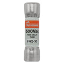 FNQ-3 - Bussmann 3A 500V AC Time-Delay Midget Fuse, 1 Pole, Fiber Tube, 10kA Interrupt Rating - Essential Electric Supply