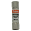 FNQ-8/10 - Eaton Bussmann 8A 500V Time-Delay Midget Fuse, Class CC, 10kA Interrupt Rating, Non-Indicating, Ferrule End - Essential Electric Supply