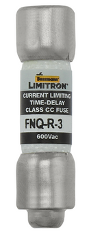 FNQ-R-3-1/2 - Eaton Bussmann Class CC Time-Delay Fuse 3.5A 600V 200kA Interrupting Rating Rejection Style
