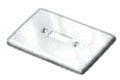 FS1SCS OZ/Gedney Electrical Switch Cover Steel 1-Gang - Essential Electric Supply