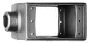 FS252 Crouse-Hinds Condulet Device Box Double-Face Shallow Design Single-Gang 3/4-Inch Hub - Essential Electric Supply