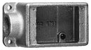 FS3SA Crouse-Hinds Condulet FS Device Box Shallow Single-Gang Copper-Free Aluminum - Essential Electric Supply