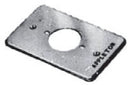 FSK1RW Appleton FS/FD Round Flush Receptacle Cover 1-Gang with Stainless Steel Screws - Essential Electric Supply