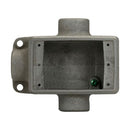FST2SA - Eaton Crouse-Hinds Series Condulet FS Device Box Shallow Single-Gang T-Shape 3/4" - Essential Electric Supply