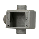 FST2SA - Eaton Crouse-Hinds Series Condulet FS Device Box Shallow Single-Gang T-Shape 3/4" - Essential Electric Supply