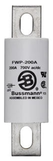 FWP125A Bussmann FWP Semiconductor Fuse 700V 125A Blade-End High-Speed - Essential Electric Supply