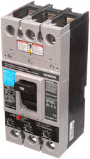 FXD63M100 - Siemens 100A 600V 3 Pole Molded Case Circuit Breaker FD Frame Thermal Magnetic Trip - Essential Electric Supply