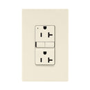 GF20LA Hubbell Hubbell-Pro Residential Self-Test GFCI Receptacle 20A Light Almond - Essential Electric Supply