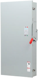 GF225NRA - Eaton 100 A 240 V AC 3-Pole Fusible Safety Switch, NEMA 4X Non-Metallic Enclosure, with Neutral - Essential Electric Supply