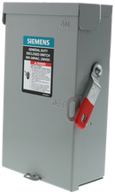 Siemens GF322NA General Duty Disconnect switch (Fusible) 60A 240V Nema 1 - Essential Electric Supply