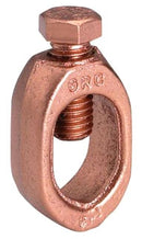 GRC58 Burndy Mechanical Ground Rod Clamp Copper High-Strength for 10 AWG to 1 AWG Cables - Essential Electric Supply