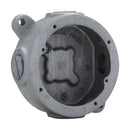 GRF239 - Eaton Crouse-Hinds Condulet GRF Tapped Outlet Box with Lugs, Copper-Free Aluminum, 41 cu-in, Surface Mount, 4 Hubs, 3 Plugs, Blank Back Boss - Essential Electric Supply