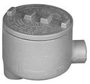 GRLB200A Appleton Explosionproof Type LB Conduit Outlet Box Malleable Iron, 2", 76 cu-in Capacity - Essential Electric Supply