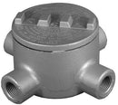 GRX100 Appleton Conduit Outlet Box Round Malleable Iron 1-Inch Hub - Essential Electric Supply