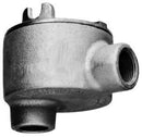 GUAB59SA Crouse-Hinds Condulet GUA B-Shaped Conduit Outlet Box, Copper-Free Aluminum, 1-1/2" Trade Size, 5" Cover Opening - Essential Electric Supply