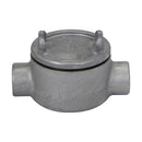 GUAC26 - Crouse-Hinds Explosionproof Conduit Outlet Box, 3/4 Inch Hubs, Feraloy Iron Alloy, Type E, 13.5 cu-in Capacity - Essential Electric Supply