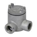 GUAL16 - Crouse-Hinds 1/2 Inch L Shape Conduit Outlet Box Cast Iron Explosionproof - Essential Electric Supply