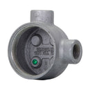 GUAL260 - Crouse-Hinds Explosionproof Conduit Outlet Box 3/4 Inch Hub Feraloy Iron Alloy L Shape - Essential Electric Supply