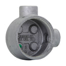 GUAL260 - Crouse-Hinds Explosionproof Conduit Outlet Box 3/4 Inch Hub Feraloy Iron Alloy L Shape - Essential Electric Supply