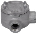 GUAL49 Crouse-Hinds Condulet GUA Explosion-Proof Outlet Box L-Shape 1-1/4" Hubs - Essential Electric Supply