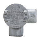 GUAM14 - Crouse-Hinds GUA Series Conduit Outlet Box 2" Cover Opening Feraloy Iron Alloy M Shape 1/2" - Essential Electric Supply