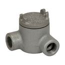 GUAN14 - Crouse-Hinds 1/2 Inch Feraloy Iron Alloy Condulet Conduit Outlet Box N Shape 2 Inch Cover Opening - Essential Electric Supply