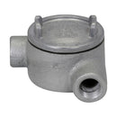 GUAN26 - Crouse-Hinds Condulet GUA Conduit Outlet Box with Cover 3" Opening Feraloy Iron Alloy N Shape 3/4" - Essential Electric Supply