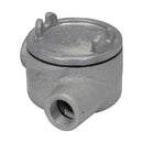 GUAN26 - Crouse-Hinds Condulet GUA Conduit Outlet Box with Cover 3" Opening Feraloy Iron Alloy N Shape 3/4" - Essential Electric Supply