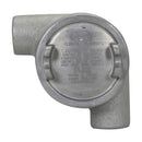 GUAN26 - Crouse-Hinds Condulet GUA Conduit Outlet Box with Cover 3" Opening Feraloy Iron Alloy N Shape 3/4" - Essential Electric Supply